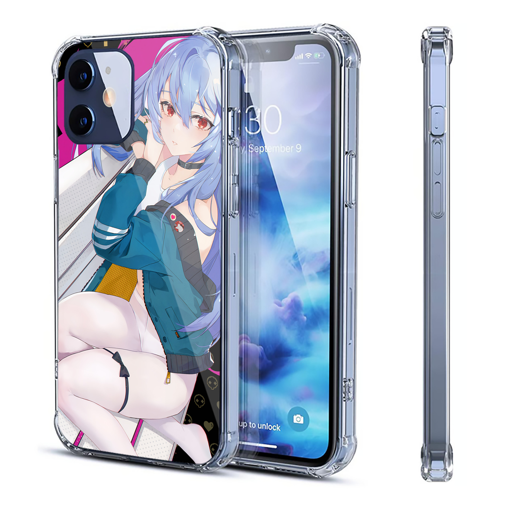 （画像用） EVA 新世紀エヴァンゲリオン 【iPhone 12シリーズ対応】透明スマホケース（クリアソフトケース）